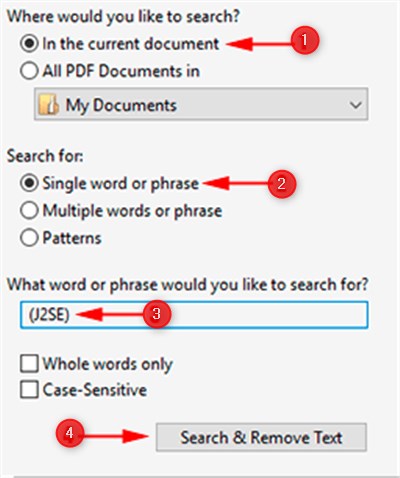 jendela search adobe acrobat cara menghilangkan tulisan di pdf