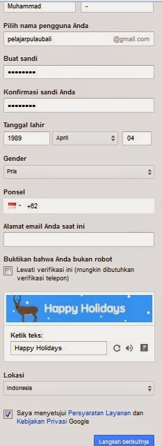cara membuat email terbaru contoh email pendaftaran gmail